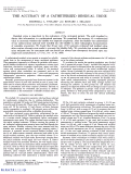 Cover page: The Accuracy of A Catheterized Residual Urine