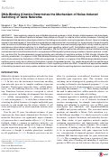 Cover page: DNA-Binding Kinetics Determines the Mechanism of Noise-Induced Switching in Gene Networks