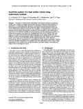 Cover page: Sensitivity analysis of a land surface scheme using multicriteria methods