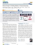 Cover page: Dataset Design for Building Models of Chemical Reactivity.