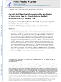 Cover page: Ascorbic acid specifically reduces the misclassification of nonirritating reactive chemicals in the OptiSafe™ macromolecular eye irritation test