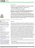 Cover page: Selection of Candida albicans trisomy during oropharyngeal infection results in a commensal-like phenotype