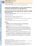 Cover page: Relationship of Apolipoproteins A-1 and B, and Lipoprotein(a) to Cardiovascular Outcomes The AIM-HIGH Trial (Atherothrombosis Intervention in Metabolic Syndrome With Low HDL/High Triglyceride and Impact on Global Health Outcomes)