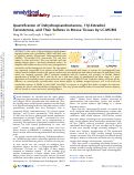 Cover page: Quantification of Dehydroepiandrosterone, 17β-Estradiol, Testosterone, and Their Sulfates in Mouse Tissues by LC-MS/MS