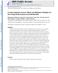 Cover page: Cochlear implants: Causes, effects and mitigation strategies for the foreign body response and inflammation.