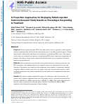 Cover page: In proportion: approaches for displaying patient-reported outcome research study results as percentages responding to treatment