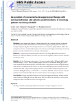 Cover page: Association of concurrent acid-suppression therapy with survival outcomes and adverse event incidence in oncology patients receiving erlotinib.