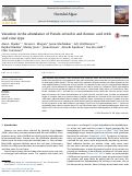 Cover page: Variation in the abundance of Pseudo-nitzschia and domoic acid with surf zone type.