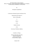 Cover page: The Roman Empire of the Apocalypse: History, Eschatology, and the Four Kingdoms of Daniel in Late Antiquity, the Early Medieval Middle East, and Byzantium