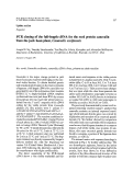 Cover page: PCR cloning of the full-length cDNA for the seed protein canavalin from the jack bean plant,Canavalis ensiformis