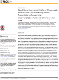 Cover page: Novel Gene Expression Profile of Women with Intrinsic Skin Youthfulness by Whole Transcriptome Sequencing