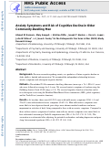 Cover page: Anxiety symptoms and risk of cognitive decline in older community-dwelling men