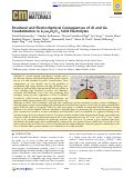 Cover page: Structural and Electrochemical Consequences of Al and Ga Cosubstitution in Li7La3Zr2O12 Solid Electrolytes