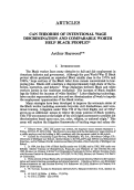 Cover page: Can Theories of Intentional Wage Discrimination and Comparable Worth Help Black People