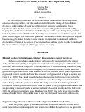 Cover page: Children’s Use of Gender as a Social Cue: A Replication Study