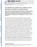 Cover page: A joint ERS/ATS policy statement: what constitutes an adverse health effect of air pollution? An analytical framework