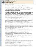 Cover page: Medical Status of 219 Children with Biliary Atresia Surviving Long-Term with Their Native Livers: Results from a North American Multicenter&nbsp;Consortium