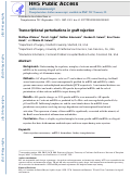 Cover page: Transcriptional Perturbations in Graft Rejection