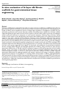 Cover page: In vitro evaluation of bi-layer silk fibroin scaffolds for gastrointestinal tissue engineering