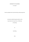 Cover page: Neural Investigations into Causal Interventions and Reasoning in Rats