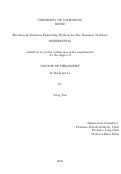 Cover page: The Smooth Extension Embedding Methods for Free Boundary Problems