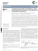 Cover page: A pendant proton shuttle on [Fe 4 N(CO) 12 ] − alters product selectivity in formate vs. H 2 production via the hydride [H–Fe 4 N(CO) 12 ] −