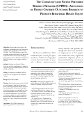 Cover page: The Community and Patient Partnered Research Network (CPPRN): Application of Patient-Centered Outcomes Research to Promote Behavioral Health Equity.