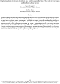 Cover page: Exploring links between attention and sentence production:  The role of cue types and individual variation