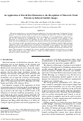 Cover page: An Application of Fractal Box Dimension to the Recognition of Mesoscale Cloud Patterns in Infrared Satellite Images