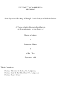 Cover page: Semi-Supervised Tracking of Multiple Identical Objects With Occlusions