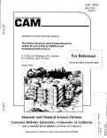 Cover page: The Surface Structure and Chemical Reactivity of Rh(111)-(2x2)-3NO by HREELS and Dynamical LEED Analysis