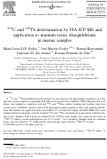 Cover page: 234U and 230Th determination by FIA-ICP-MS and application to uranium-series disequilibrium in marine samples