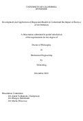 Cover page: Development and Application of Dispersion Models to Understand the Impact of Sources of Air Pollution