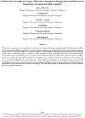 Cover page: Problematic Smartphone Usage, Objective Smartphone Engagement, and Executive Functions: A Latent Variable Analysis