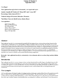 Cover page: Toxic epidermal necrolysis due to voriconazole:  case report and review