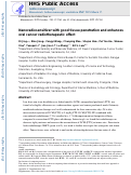 Cover page: Nanoradiosensitizer with good tissue penetration and enhances oral cancer radiotherapeutic effect