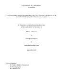 Cover page: The Union Island Group of the Great Slave Lake, NWT, Canada: A Perspective on the Aftermath of the Lomagundi Carbon Isotope Excursion