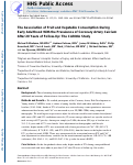 Cover page: Association of Fruit and Vegetable Consumption During Early Adulthood With the Prevalence of Coronary Artery Calcium After 20 Years of Follow-Up