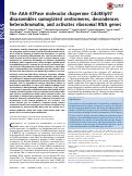 Cover page: The AAA-ATPase molecular chaperone Cdc48/p97 disassembles sumoylated centromeres, decondenses heterochromatin, and activates ribosomal RNA genes.