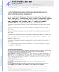 Cover page: Control of intestinal stem cell function and proliferation by mitochondrial pyruvate metabolism