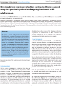 Cover page: Mycobacterium marinum infection contracted from seaweed wrap in a psoriasis patient undergoing treatment with adalimumab