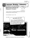 Cover page: INITIAL STUDY OF AN AMBIENT TEMPERATURE RECHARGEABLE LITHIUM-SULFUR DIOXIDE BATTERY