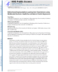 Cover page: Bidirectional Representation Learning From Transformers Using Multimodal Electronic Health Record Data to Predict Depression