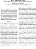 Cover page: Reverse-engineering the process:Adults’ and preschoolers’ ability to infer the difficulty of novel tasks