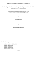 Cover page: Critical media participations: media literacy and youth-produced videos from Latina/o audiences in the U.S.-Mexico border