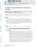 Cover page: LC-SRM-Based Targeted Quantification of Urinary Protein Biomarkers