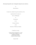 Cover page: Hearing through the noise: biologically inspired noise reduction