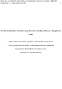 Cover page: How Relationships Bias Moral Reasoning: Neural and Self-Report Evidence: A Replication and Extention Study