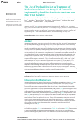 Cover page: The Use of Psychedelics in the Treatment of Medical Conditions: An Analysis of Currently Registered Psychedelics Studies in the American Drug Trial Registry.