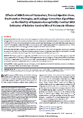 Cover page: Effects of MRI Protocol Parameters, Preload Injection Dose, Fractionation Strategies, and Leakage Correction Algorithms on the Fidelity of Dynamic-Susceptibility Contrast MRI Estimates of Relative Cerebral Blood Volume in Gliomas